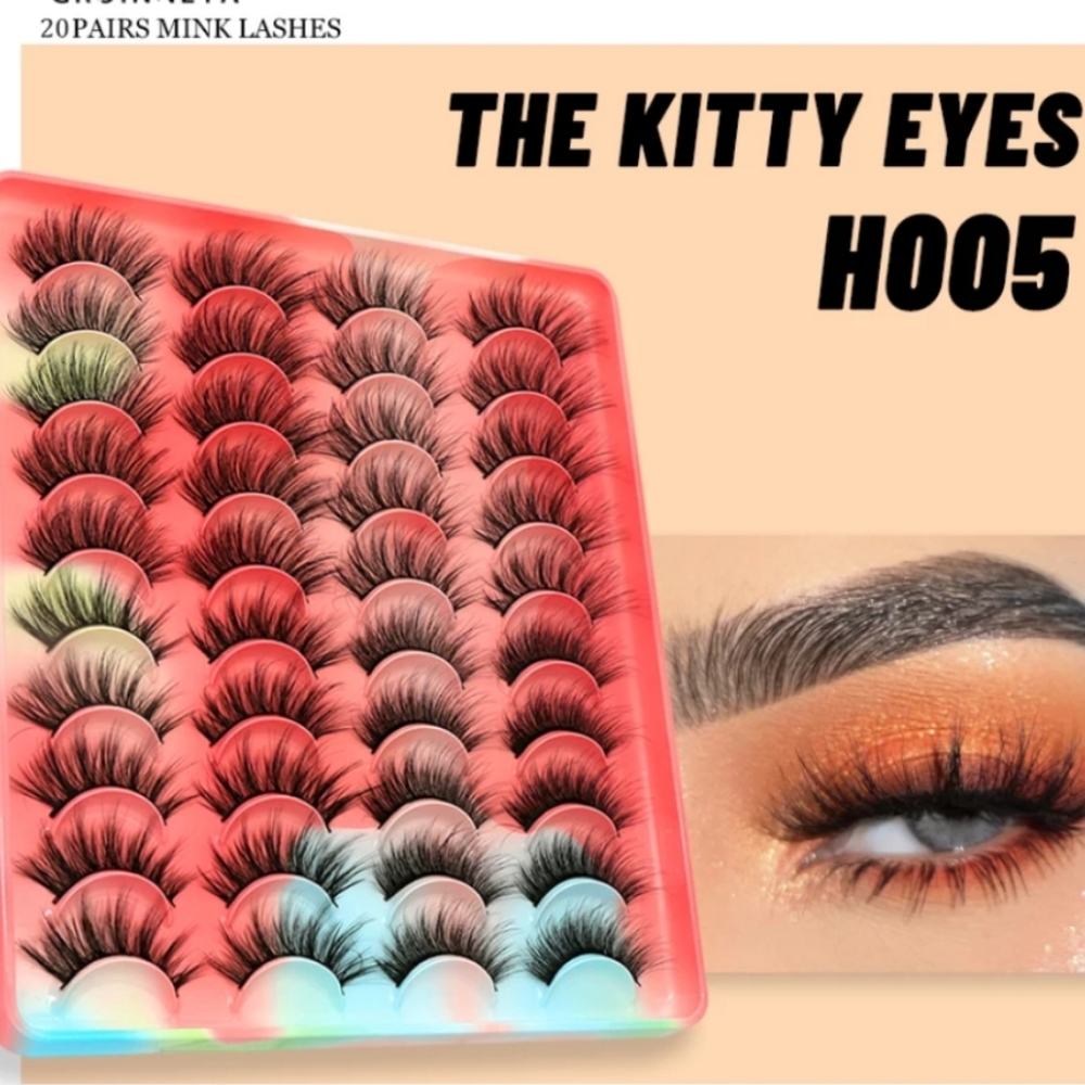 3D Luxury Mink False Eyelashes